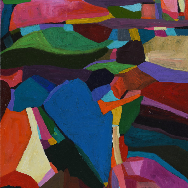 Ascendancy 2017 acrylic on canvas, 60 x 40cm