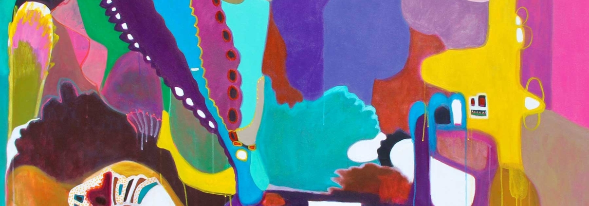 Bella Donna abstract painting